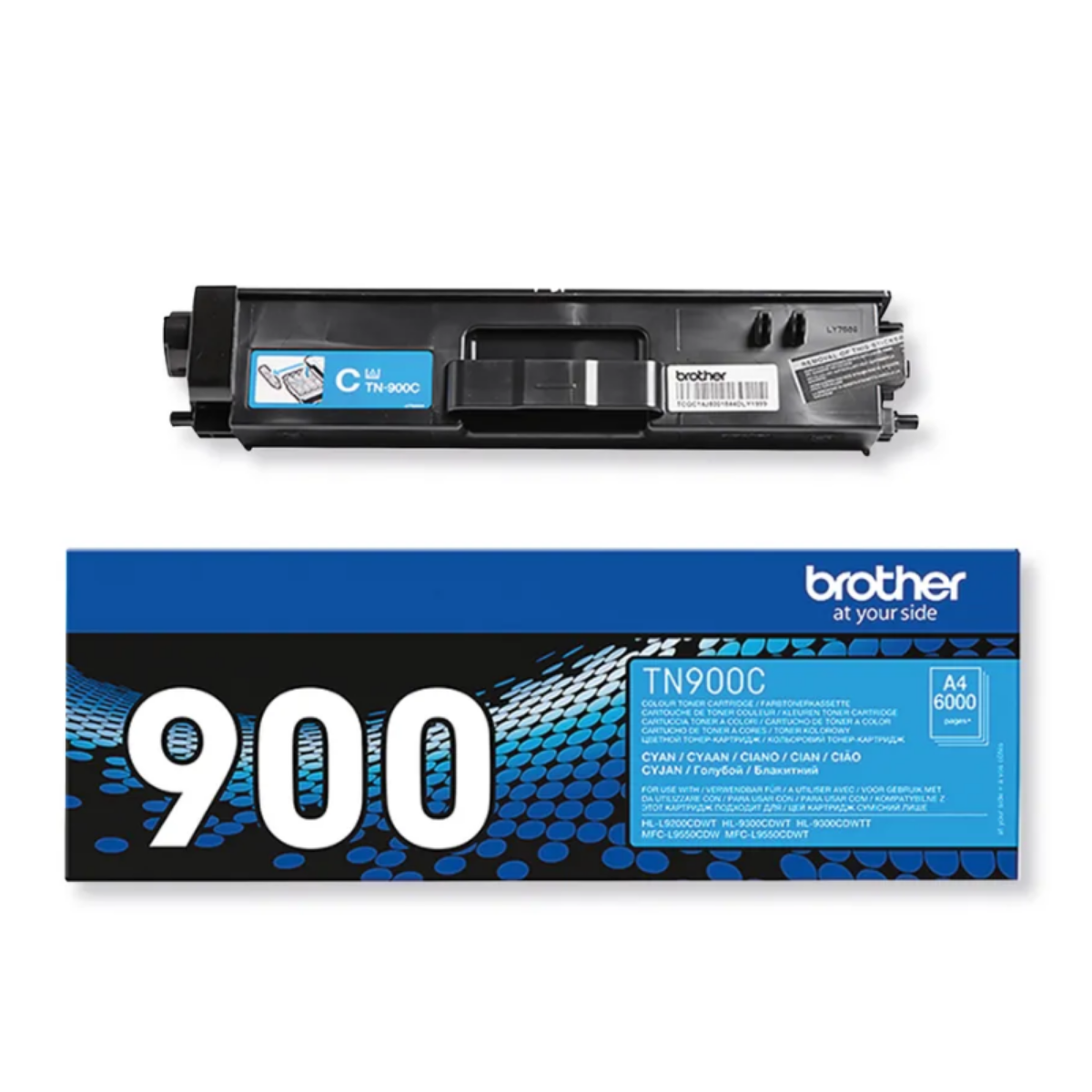 Brother Cyan Toner Cartridge 6k pages - TN900C