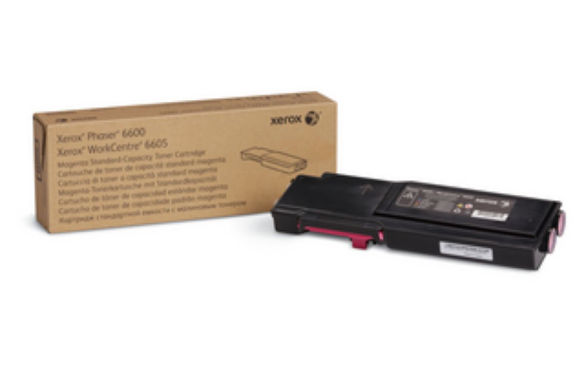 Xerox Magenta Standard Capacity Toner Cartridge 2k pages for 6600 WC6605 - 106R02246