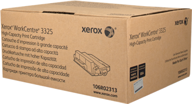 Picture of Xerox Black High Capacity Toner Cartridge 11k pages for WC3315/WC3325 - 106R02313