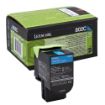 Picture of Lexmark 802C Cyan Toner Cartridge 1K pages - 80C20C0