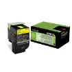 Picture of Lexmark 802HY Yellow Toner Cartridge 3K pages - 80C2HY0