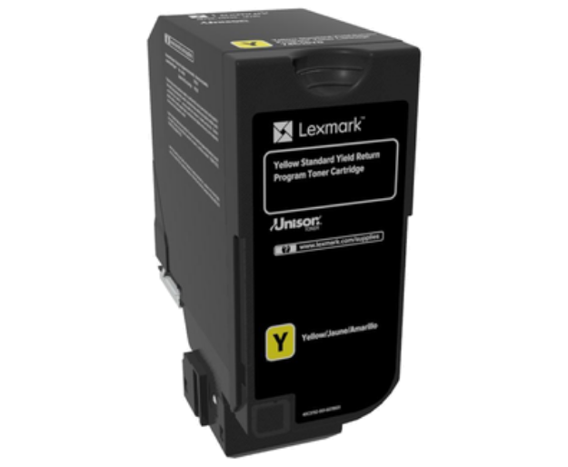 Picture of Lexmark Yellow Toner Cartridge 7K pages - 74C2SY0