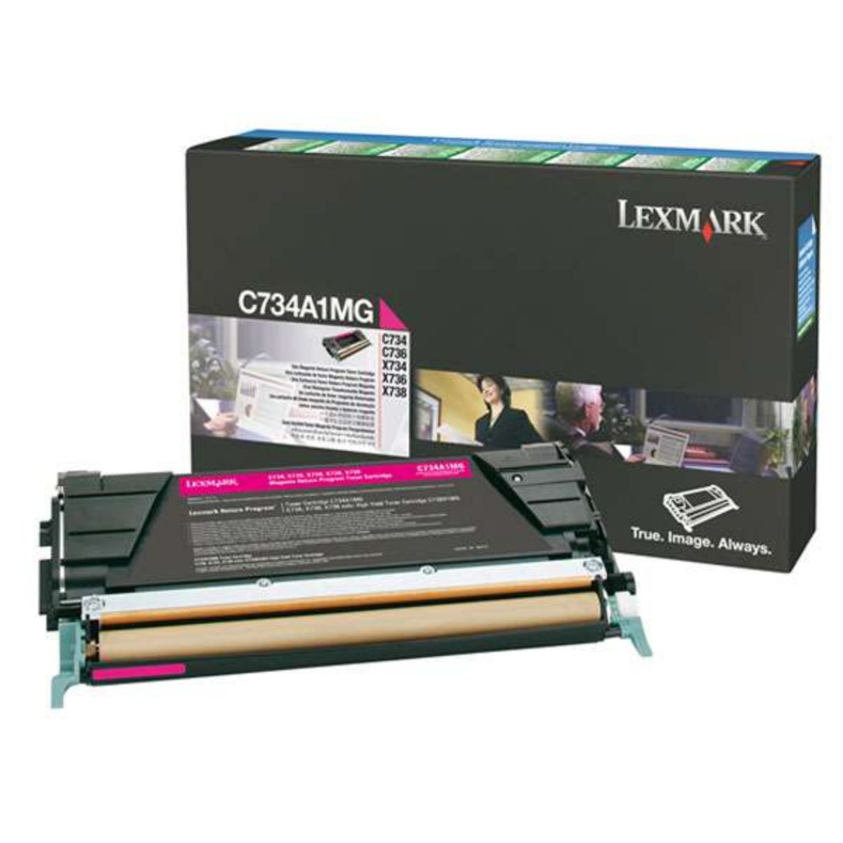Lexmark Magenta Toner Cartridge 6K pages - C734A1MG