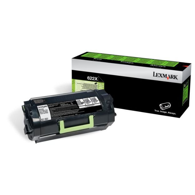 Picture of Lexmark 622X Black Toner Cartridge 45K pages - 62D2X00