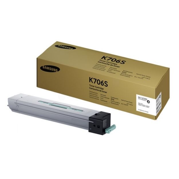 Picture of Samsung MLTK706S Black Toner Cartridge 45K pages - SS816A