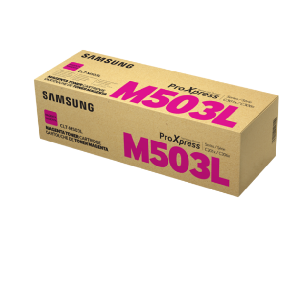 Picture of Samsung CLTM503L Magenta Toner Cartridge 5K pages - SU281A