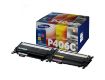 Picture of Samsung CLTP406C Black Cyan Magenta Yellow Standard Capacity Toner Cartridge Multipack 1.5K + 3 x 1K pages (Pack 4) - SU375A