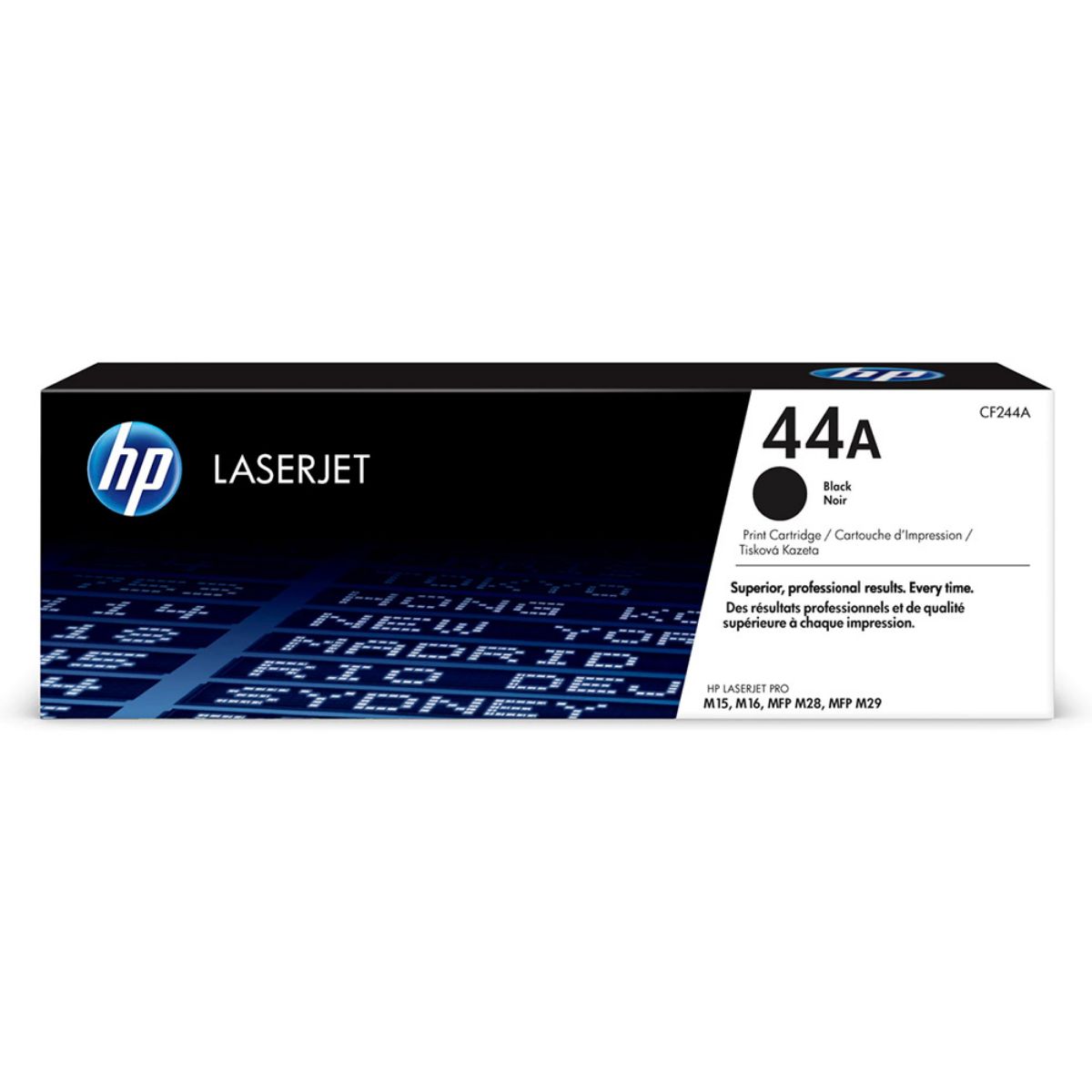 HP 44A Standard Capacity Black Toner Cartridge - CF244A