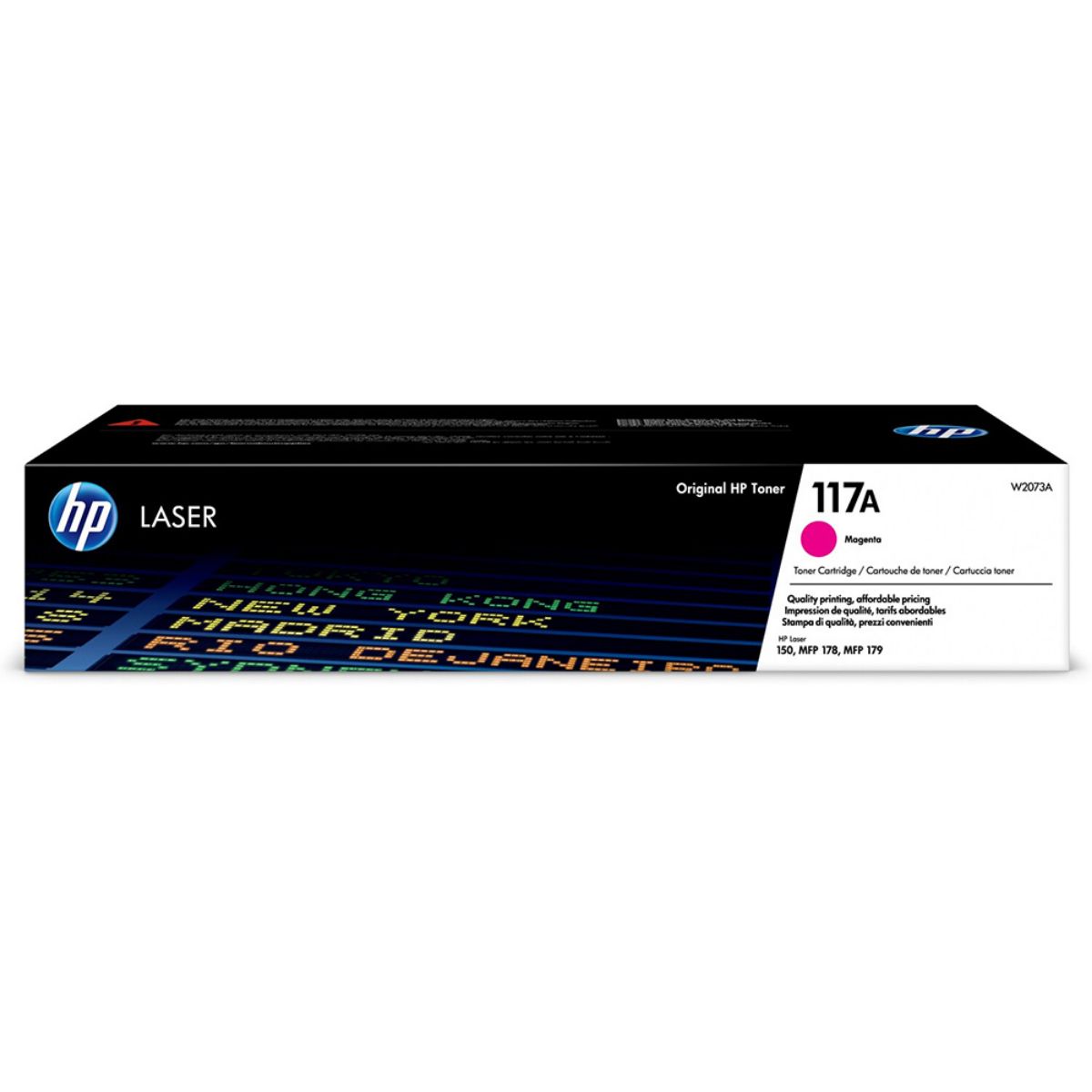 HP 117A Standard Capacity Magenta Toner Cartridge - W2073A