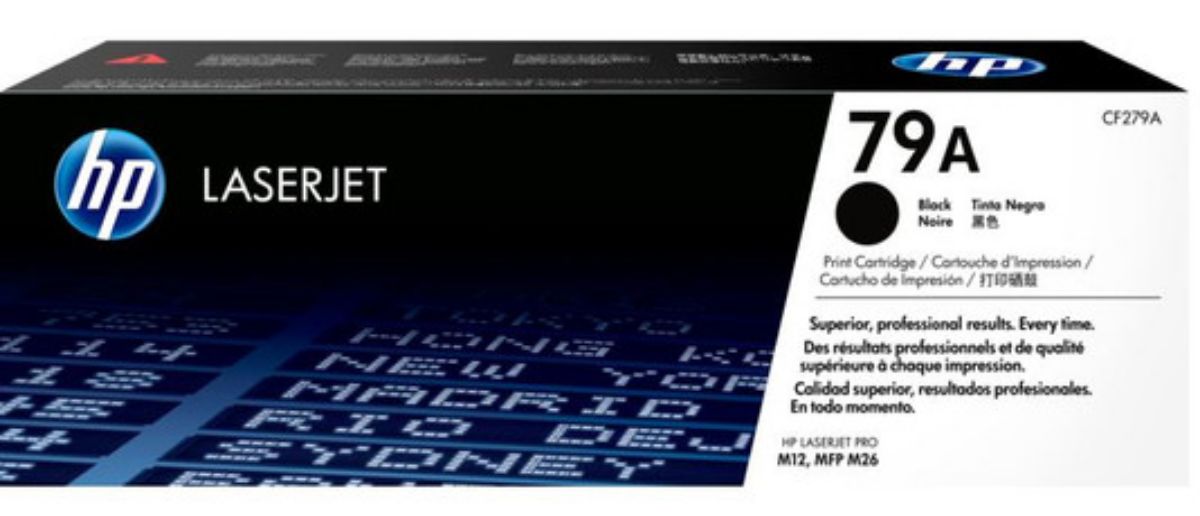 HP 79A Standard Capacity Black Toner Cartridge - CF279A