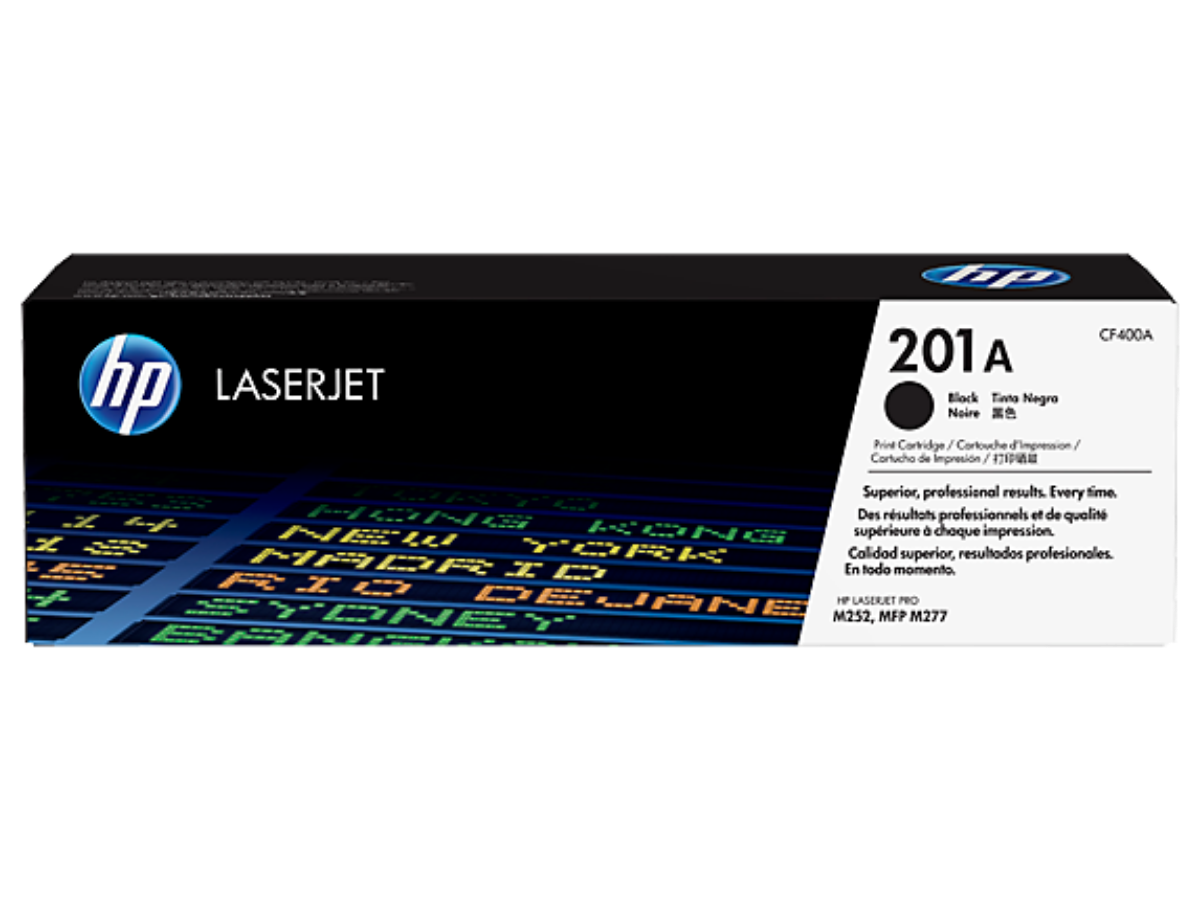 HP 201A Standard Capacity Black Toner Cartridge - CF400A