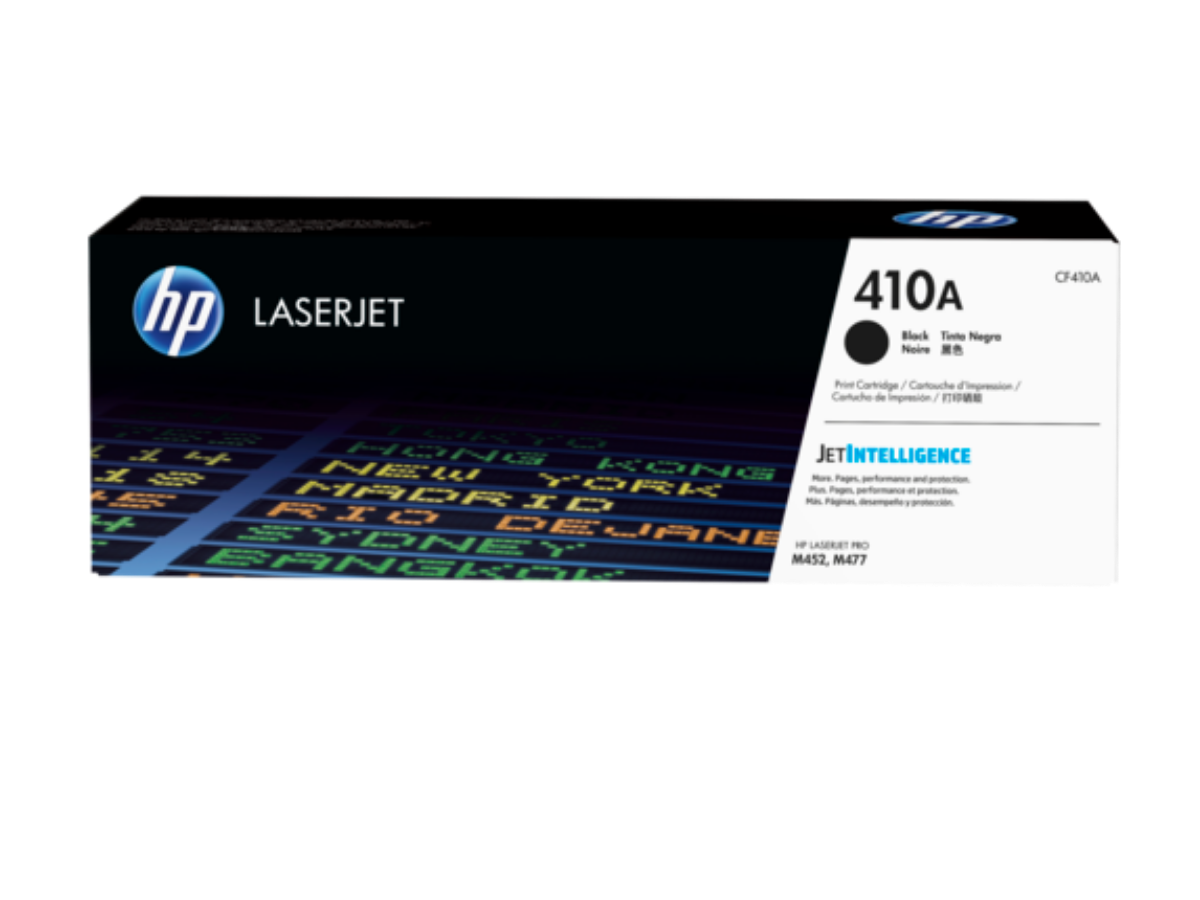HP 410A Standard Capacity Black Toner Cartridge - CF410A