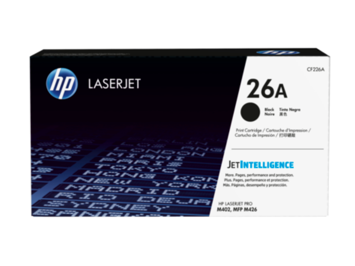 HP 26A Standard Capacity Black Toner Cartridge - CF226A