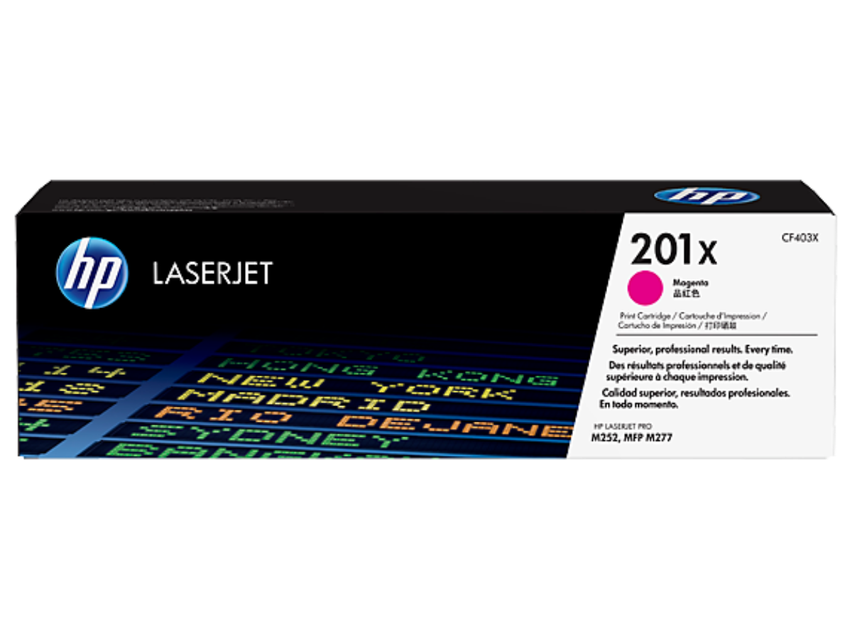 HP 201X High Capacity Magenta Toner Cartridge - CF403X