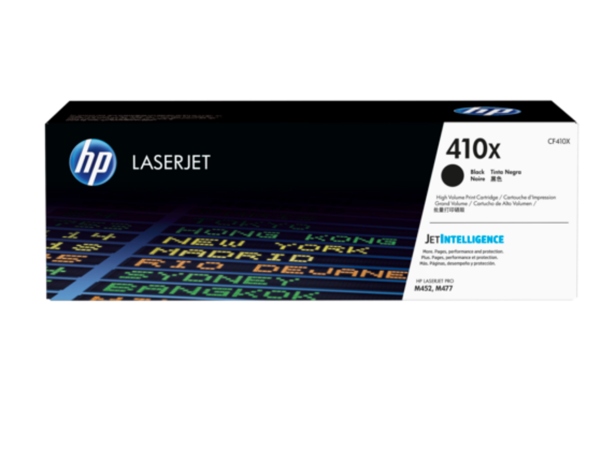 HP 410X High Capacity Black Toner Cartridge - CF410X