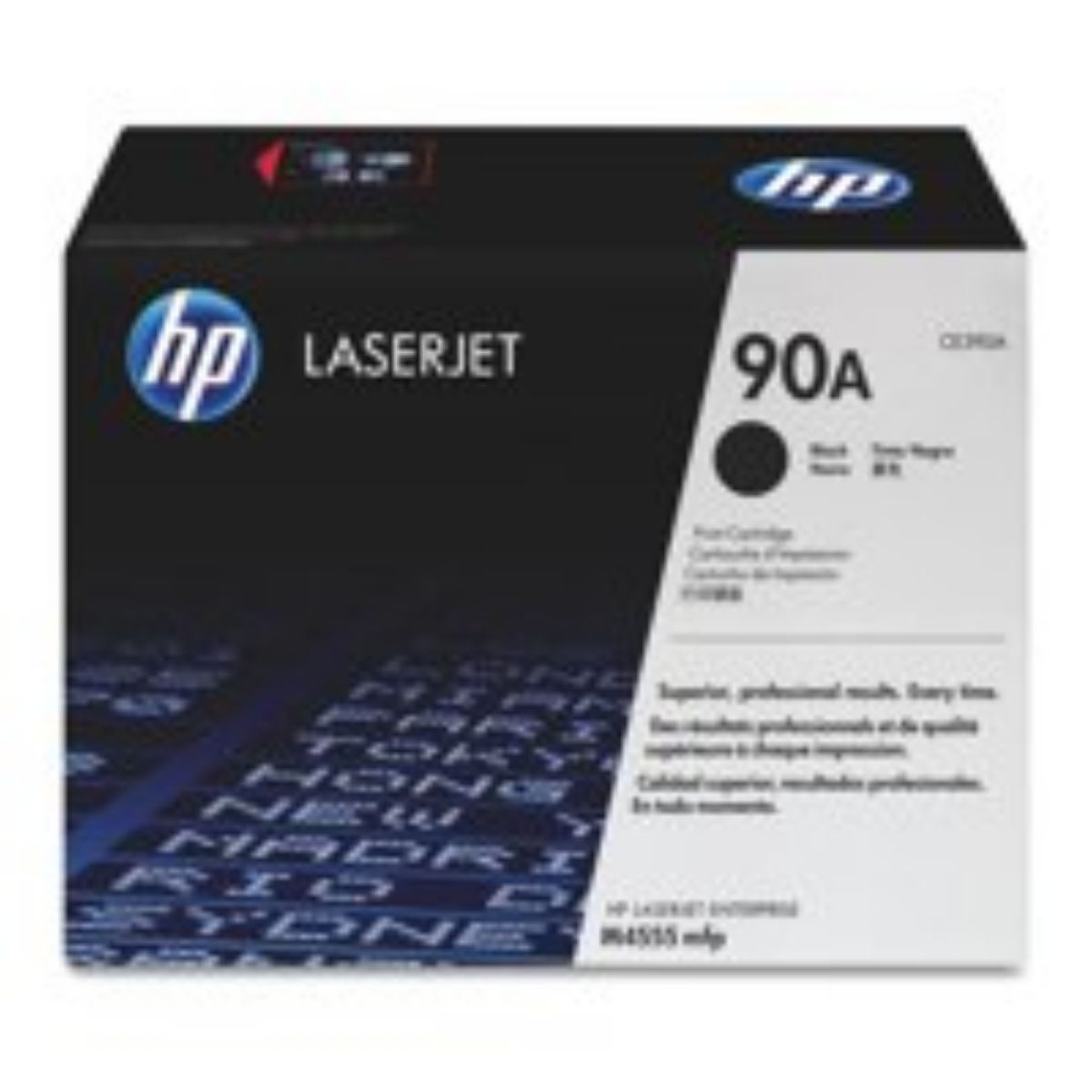 HP 90A Black Standard Capacity Toner 10K pages - CE390A