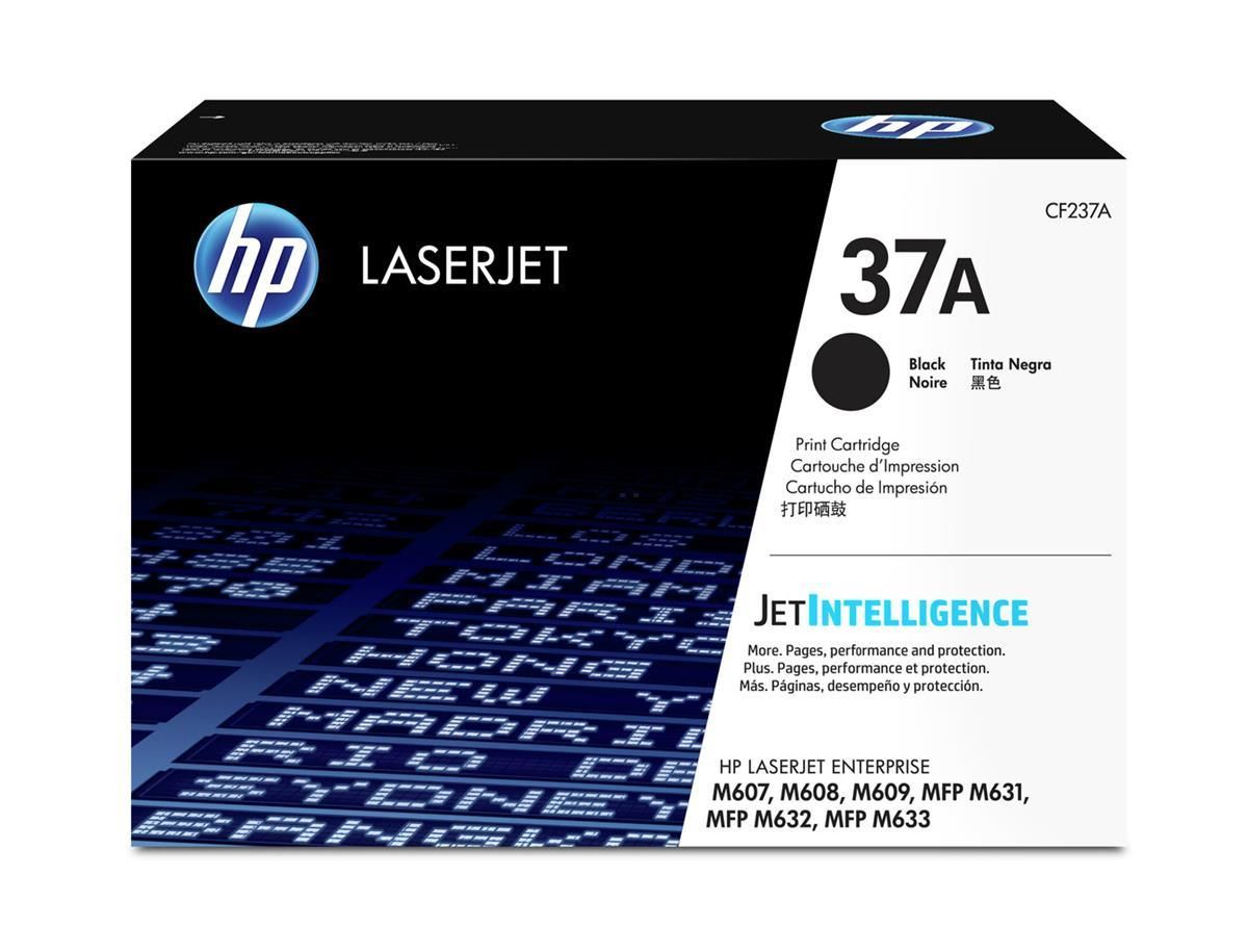HP 37A Standard Capacity Black Toner Cartridge - CF237A