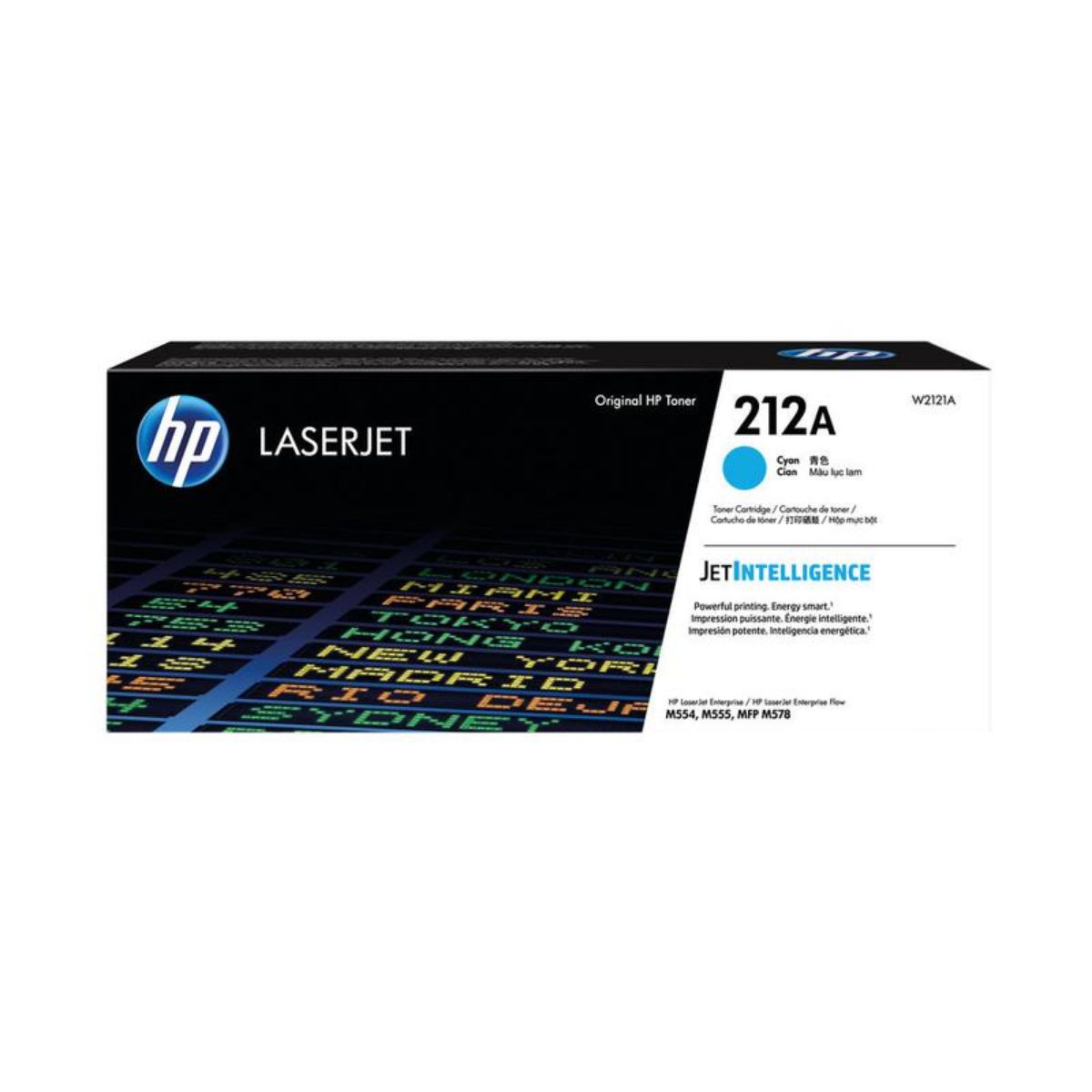 HP W2121A Cyan Standard Capacity Toner (HP 212A)