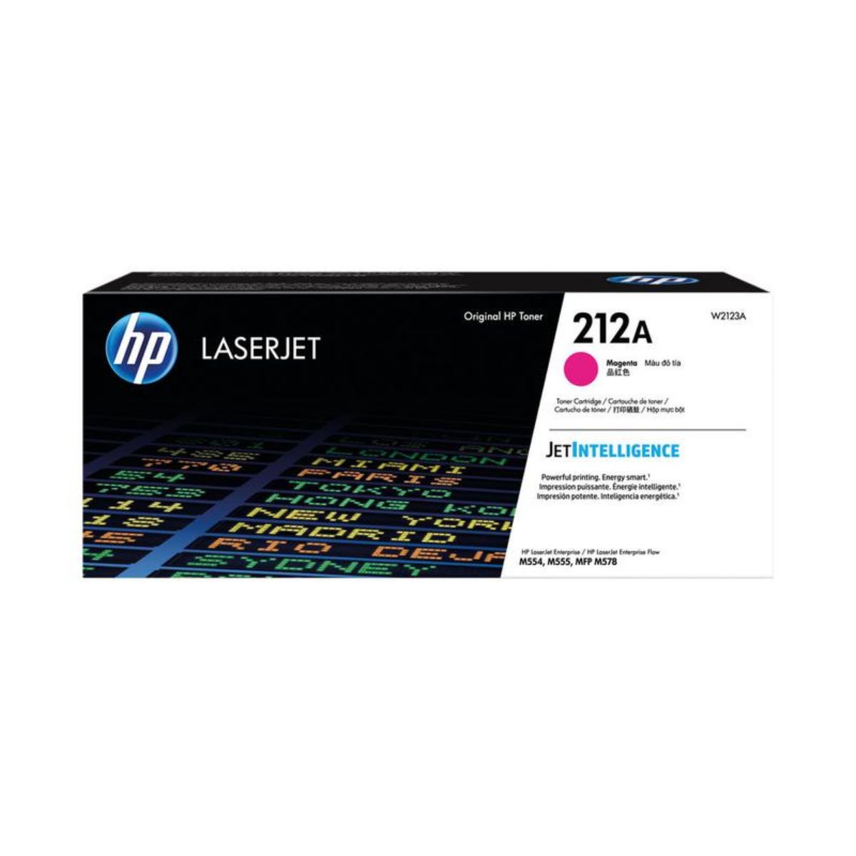 HP W2123A Magenta Standard Capacity Toner (HP 212A)