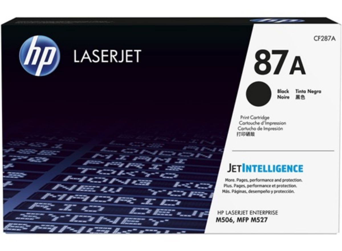 HP 87A Standard Capacity Black Toner Cartridge - CF287A