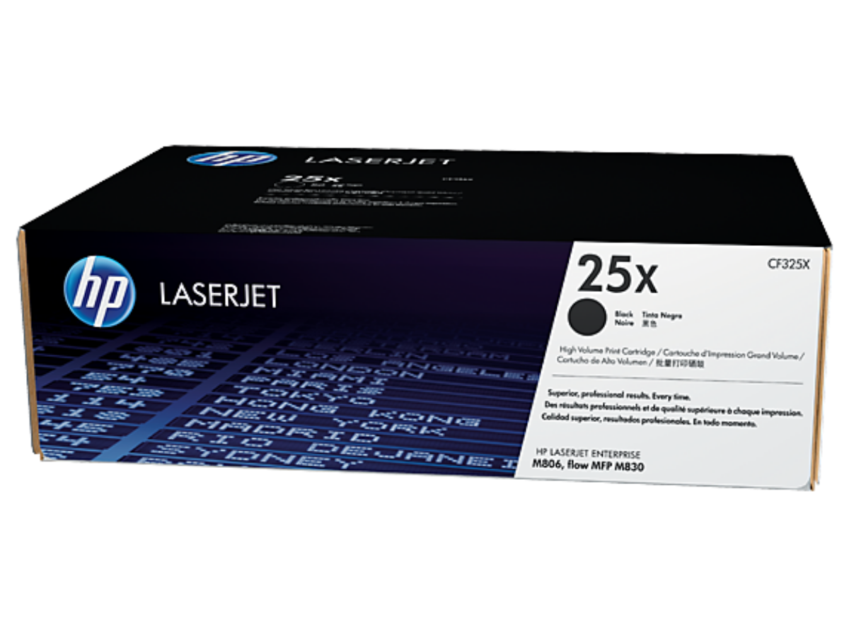 HP 25X High Capacity Black Toner Cartridge - CF325X