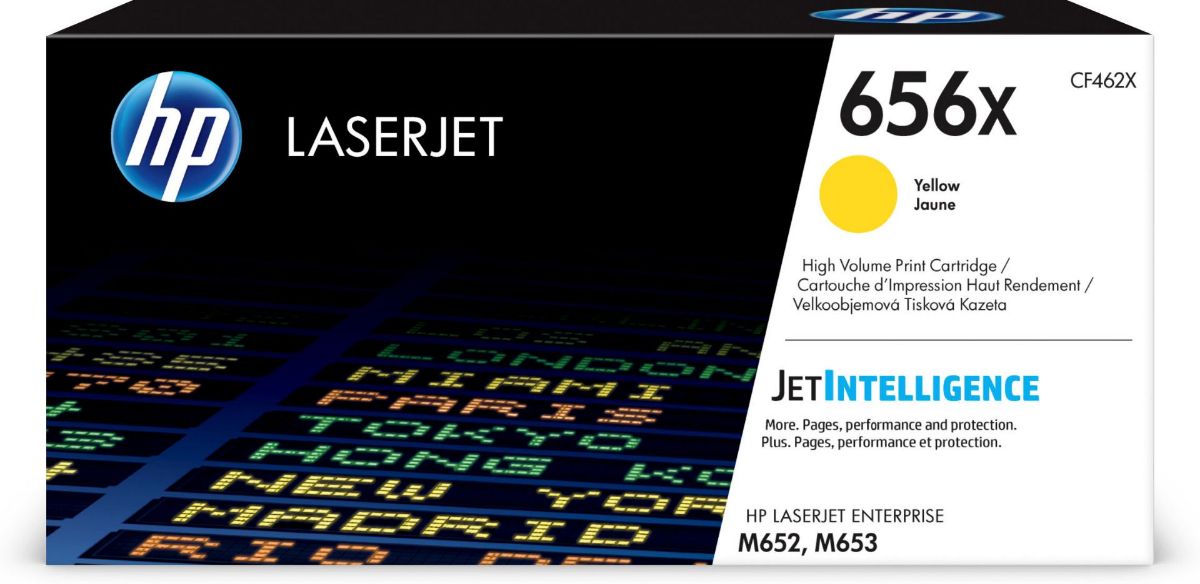 HP 656X High Capacity Yellow Toner Cartridge - CF462X