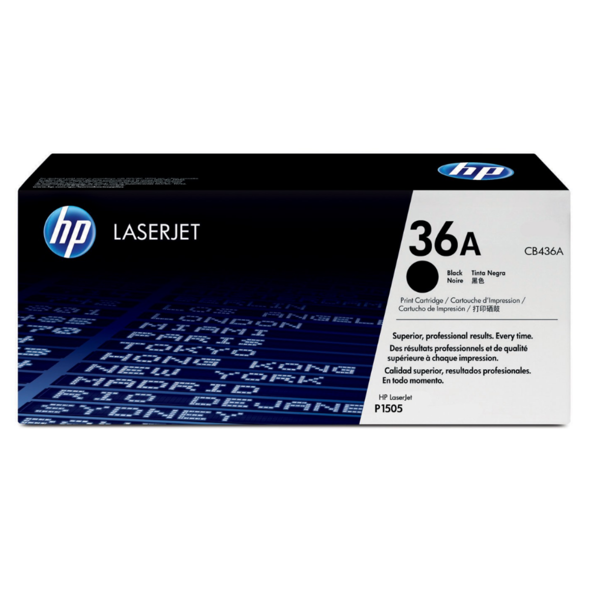HP 36A Black Standard Capacity Toner Cartridge 2K pages for HP LaserJet M1120/M1522/P1505 - CB436A
