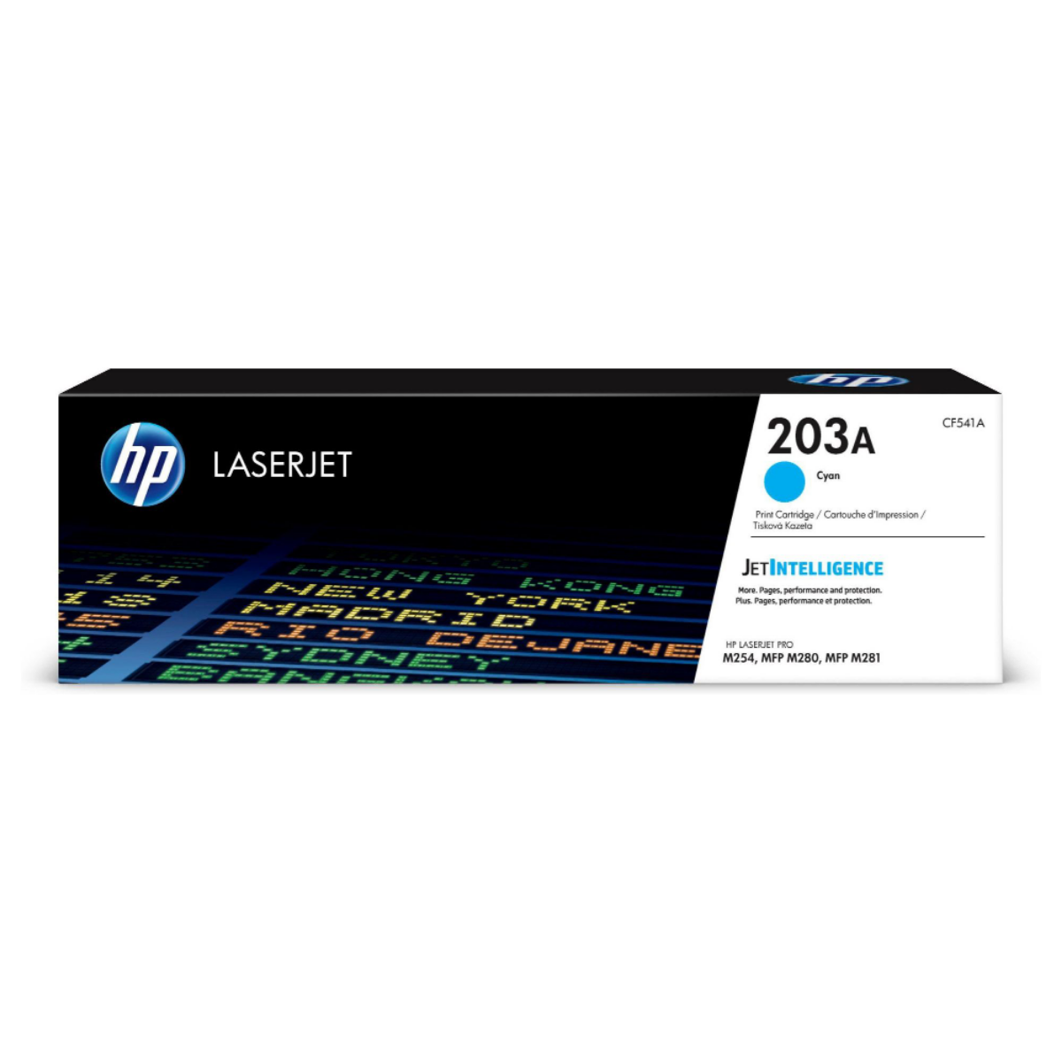 OEM HP 203A Standard Capacity Cyan Toner Cartridge - CF541A