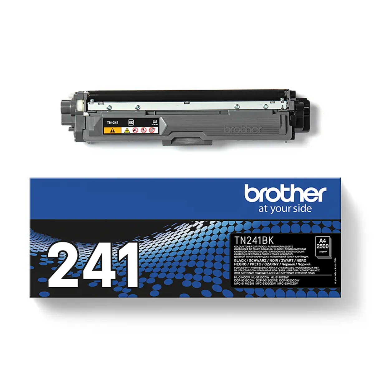 Brother Black Toner Cartridge 2.5k pages - TN241BK