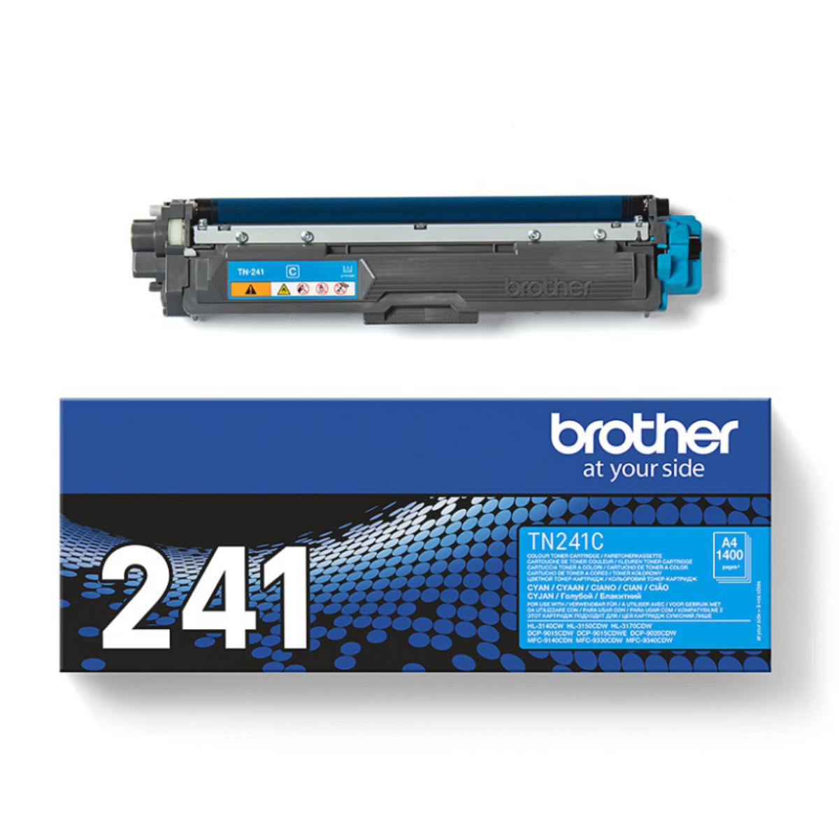 Brother Cyan Toner Cartridge 1.4k pages - TN241C