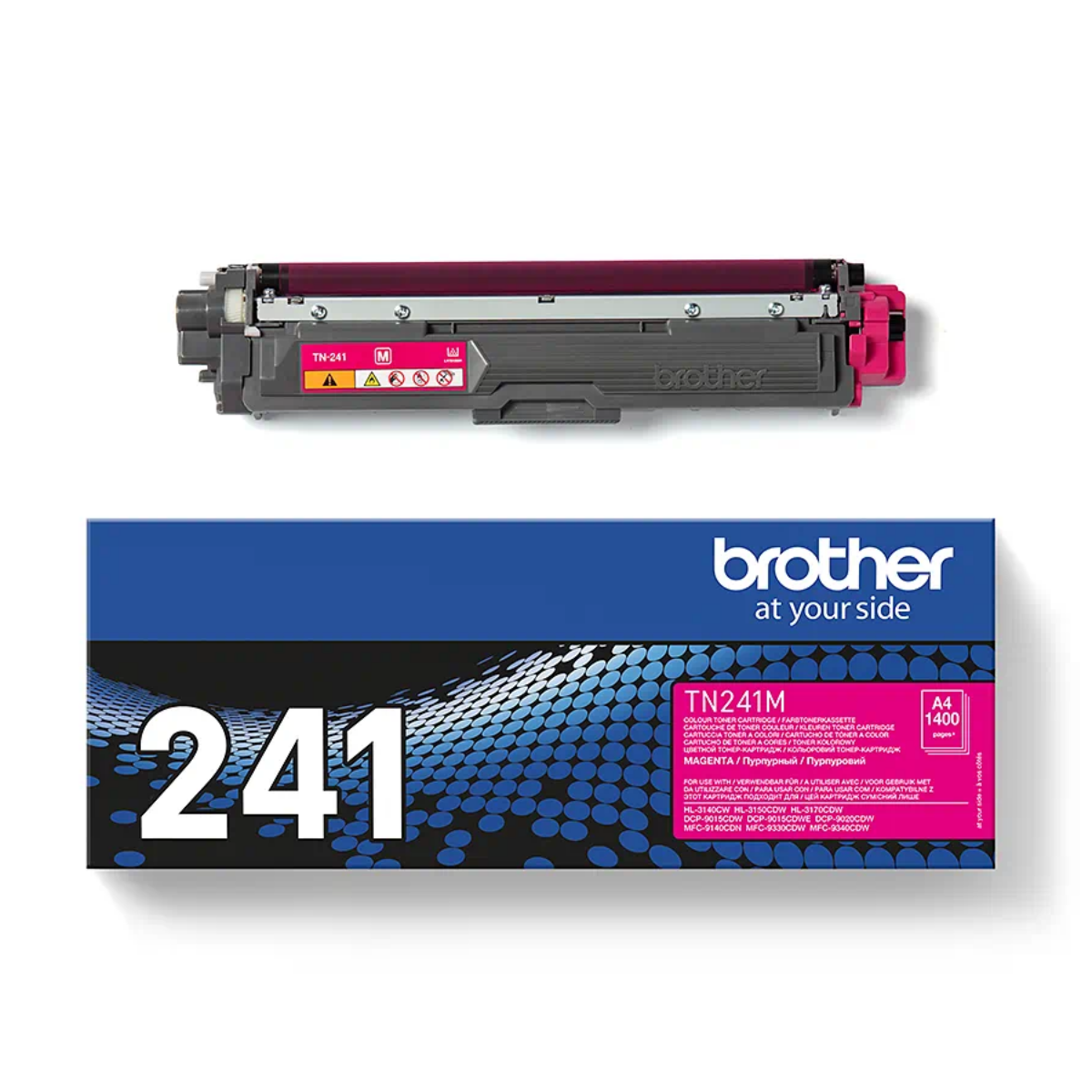 Brother Magenta Toner Cartridge 1.4k pages - TN241M