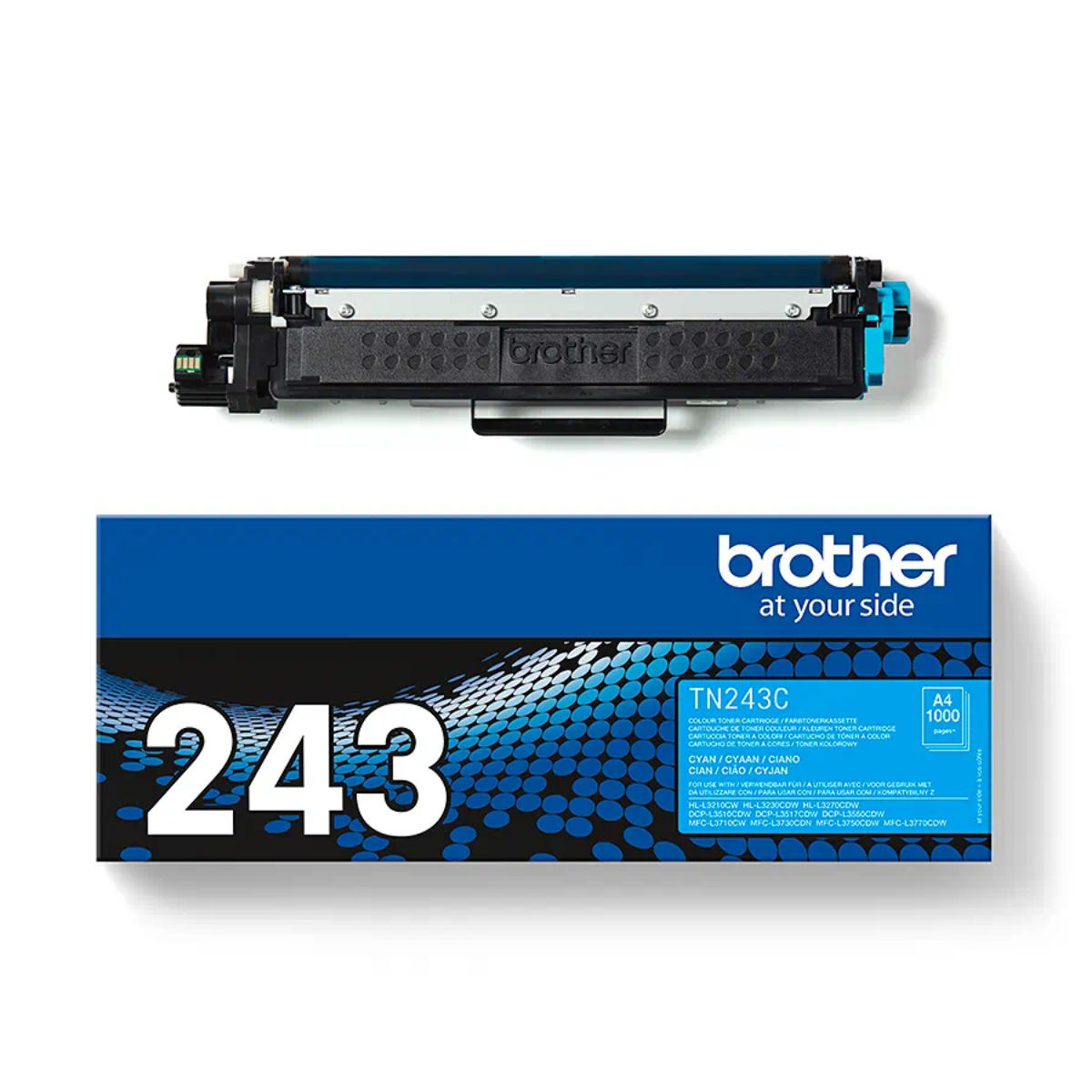 Brother Cyan Toner Cartridge 1k pages - TN243C