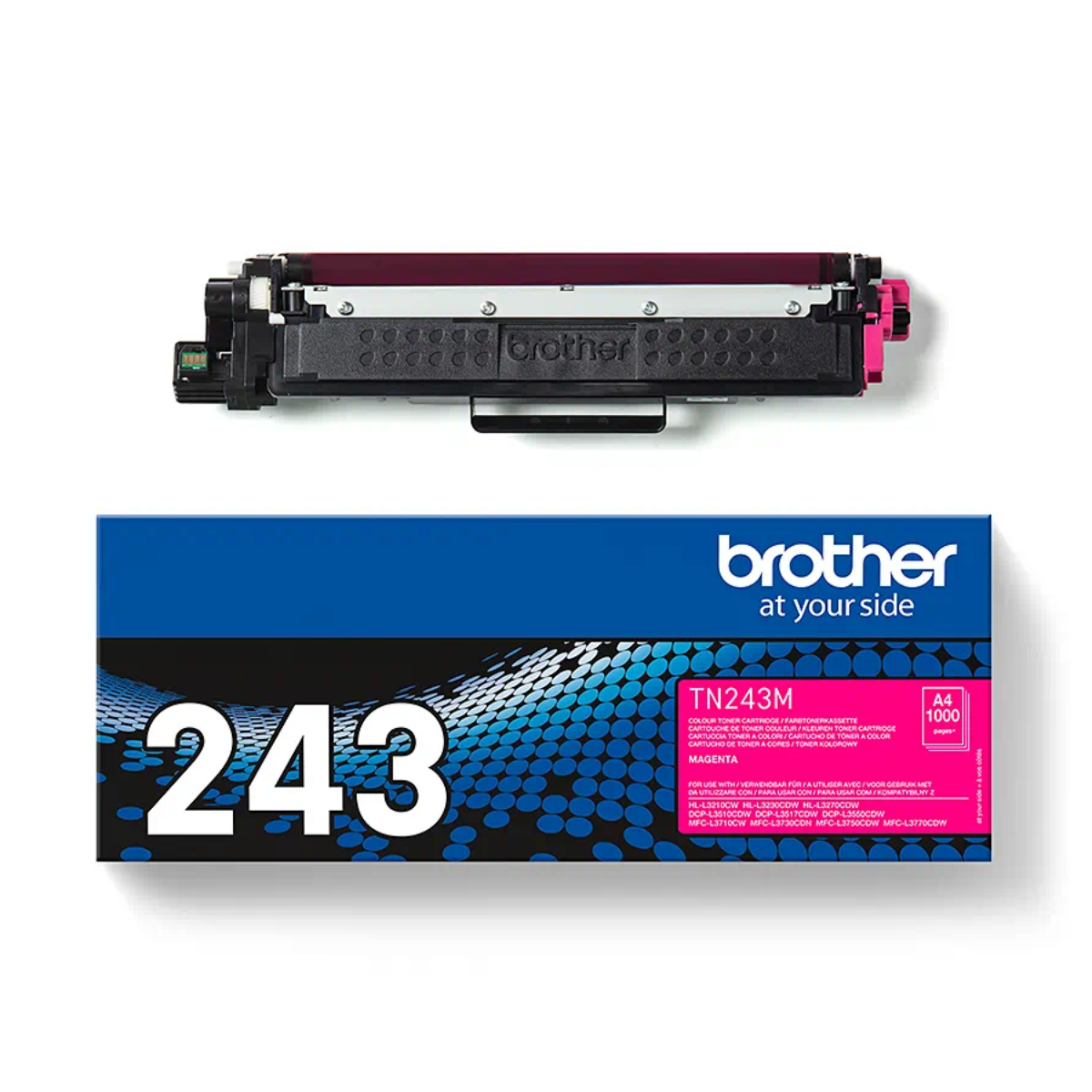 Brother Magenta Toner Cartridge 1k pages - TN243M