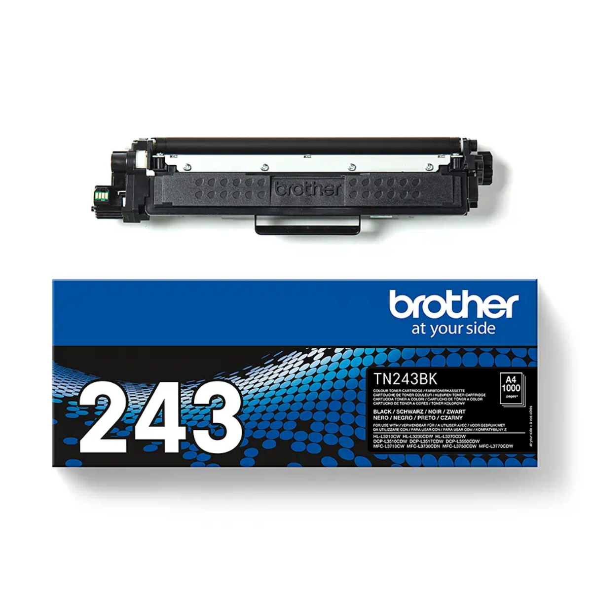 Brother Black Toner Cartridge 1k pages - TN243BK