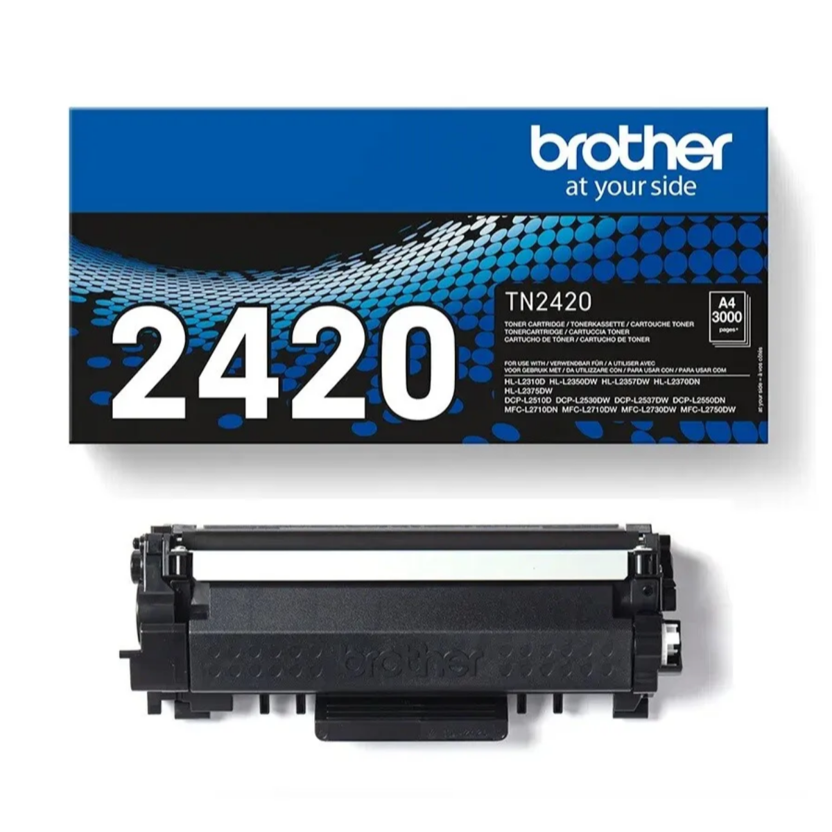 Brother Black Toner Cartridge 3k pages - TN2420