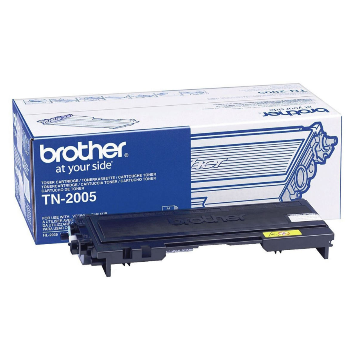 Brother Black Toner Cartridge 1.5k pages - TN2005