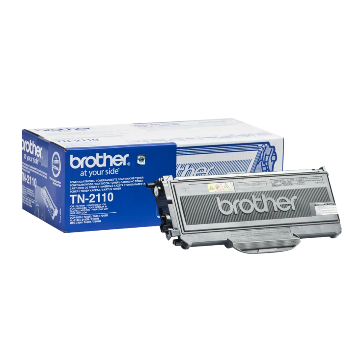 Brother Black Toner Cartridge 1.5k pages - TN2110