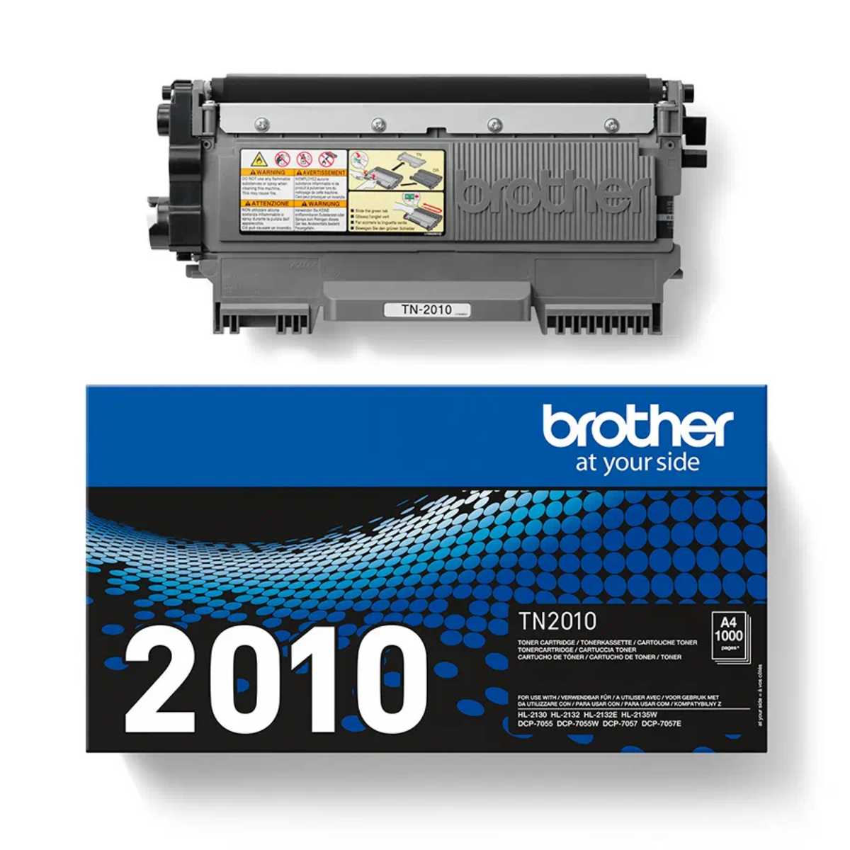 Brother Black Toner Cartridge 1k pages - TN2010