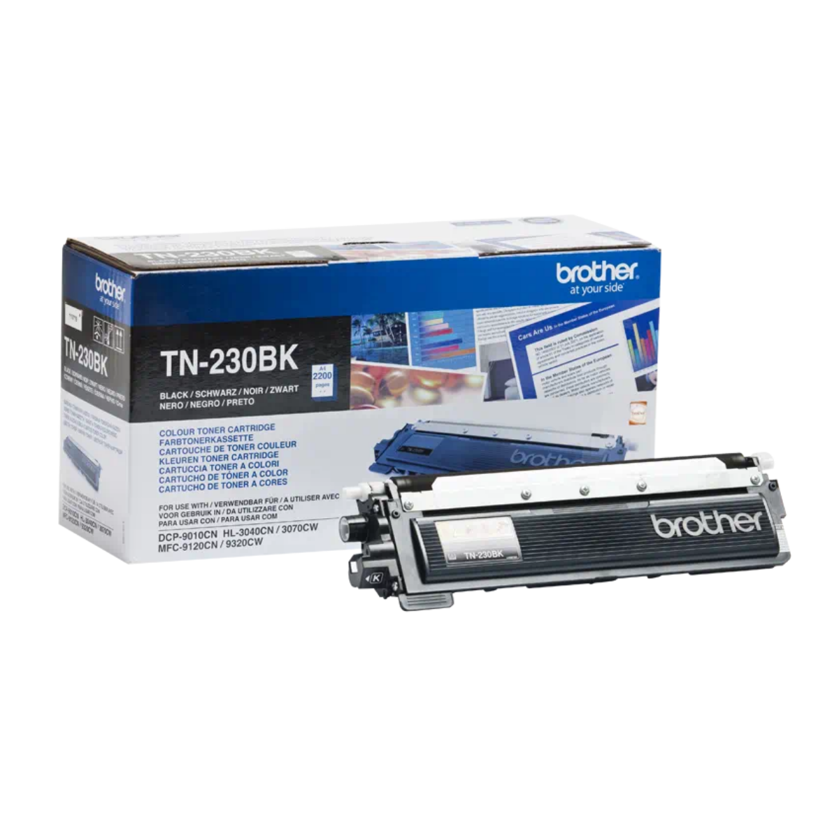 Brother Black Toner Cartridge 2.2k pages - TN230BK