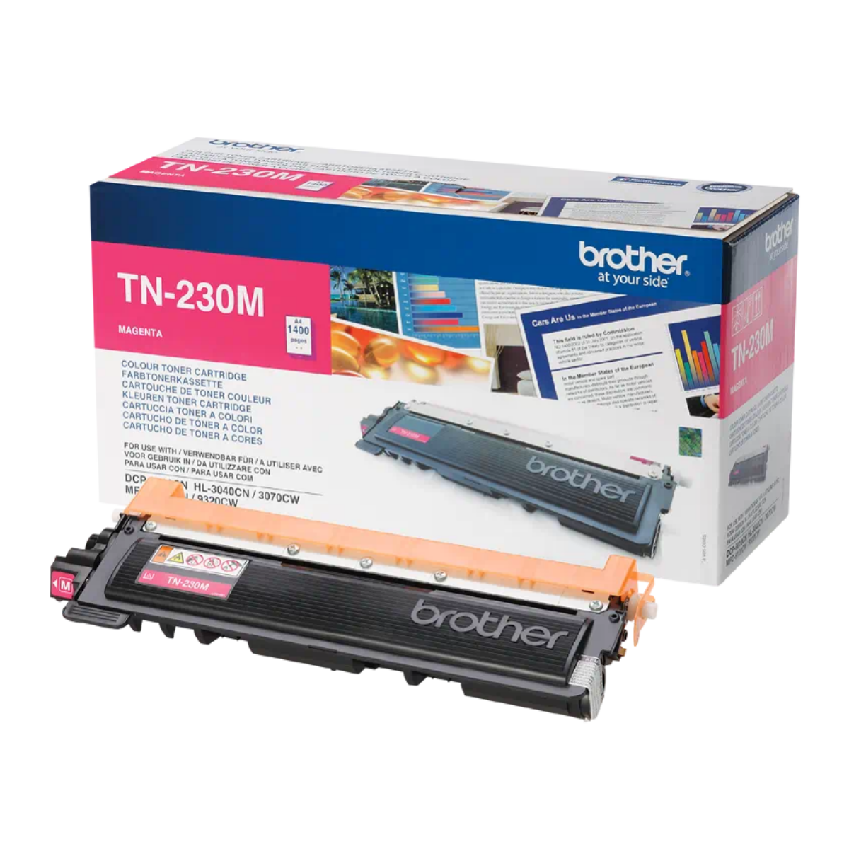 Brother Magenta Toner Cartridge 1.4k pages - TN230M