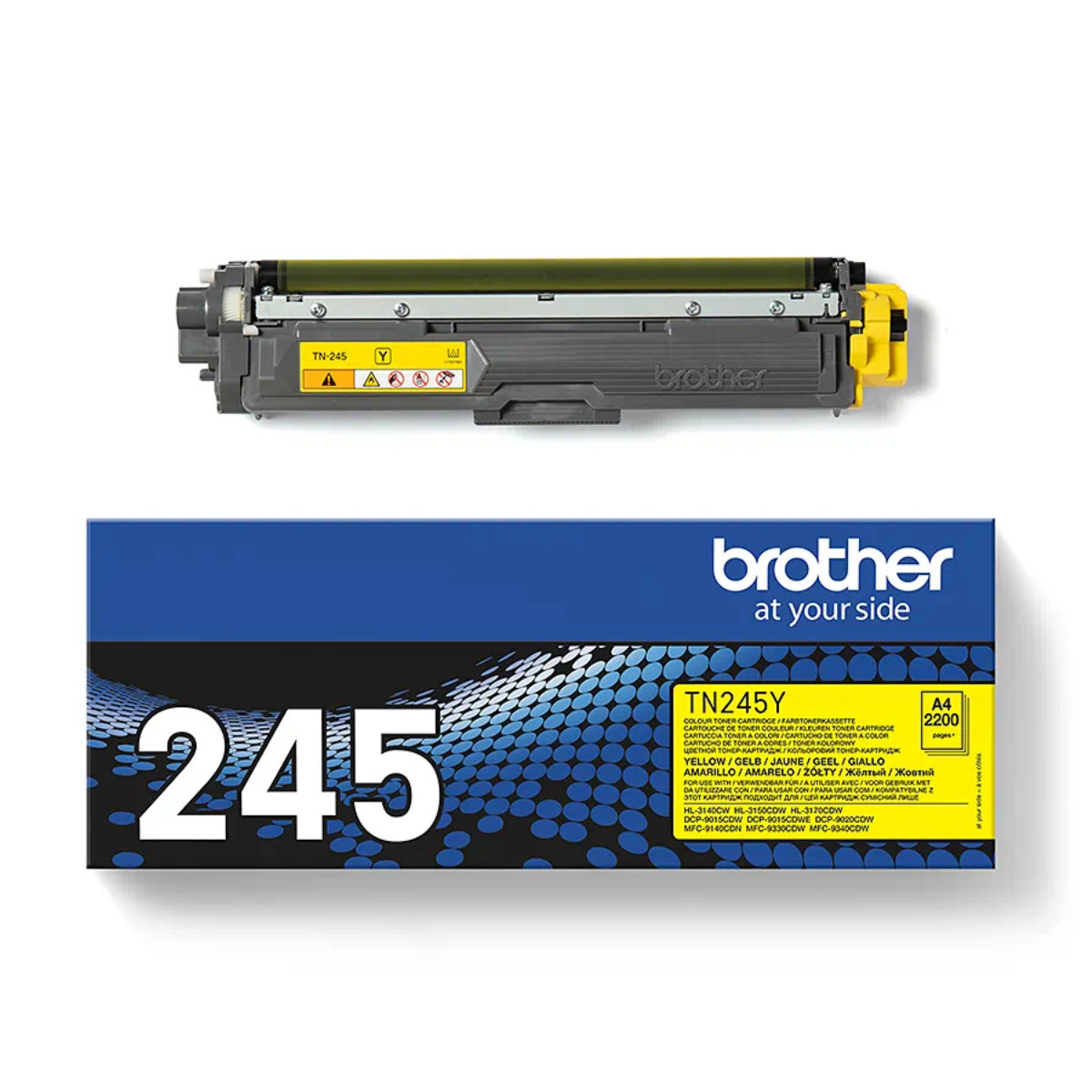 Brother Yellow Toner Cartridge 2.2k pages - TN245Y