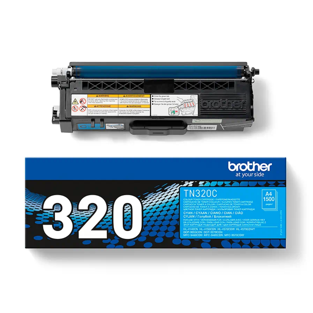 Brother Cyan Toner Cartridge 1.5k pages - TN320C