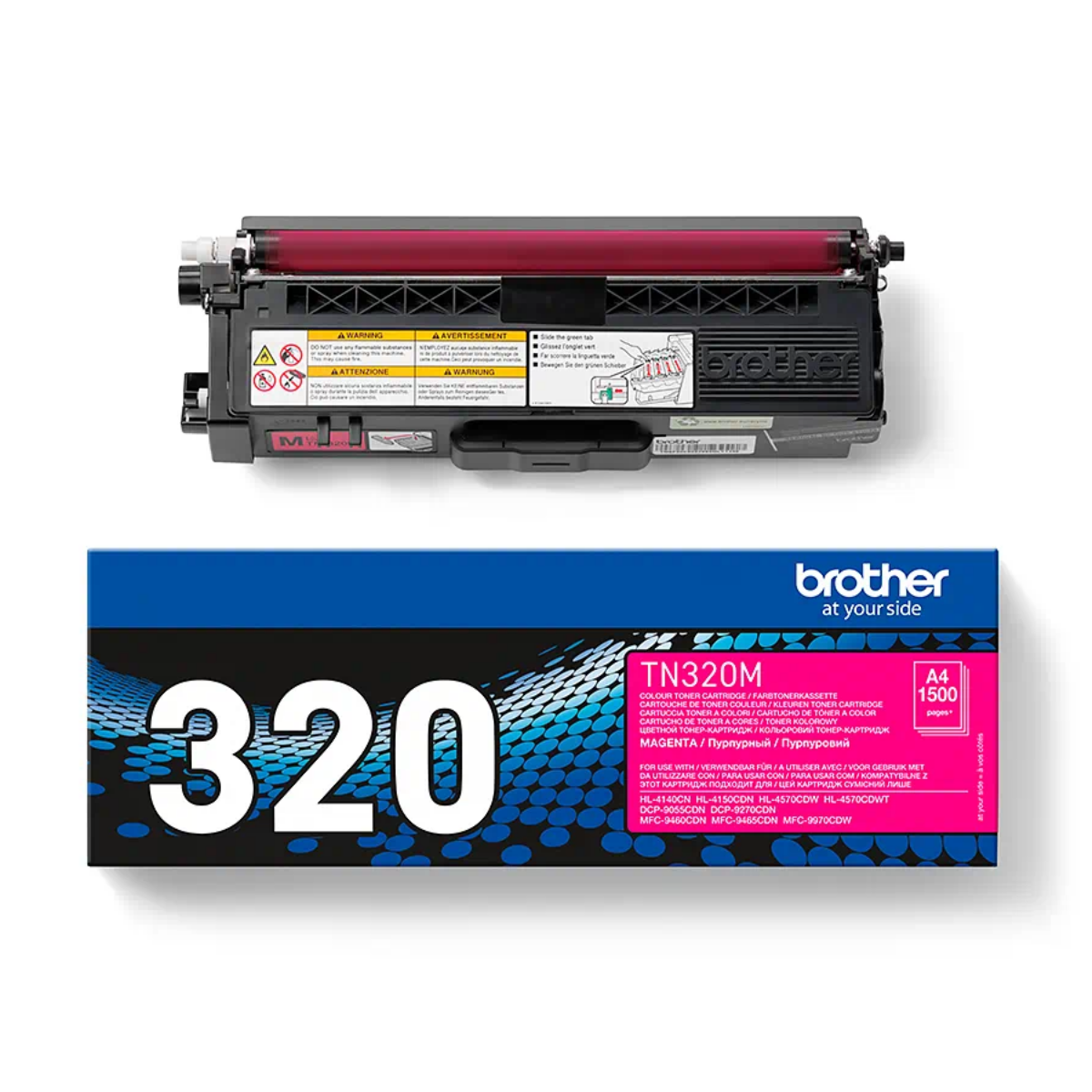 Brother Magenta Toner Cartridge 1.5k pages - TN320M