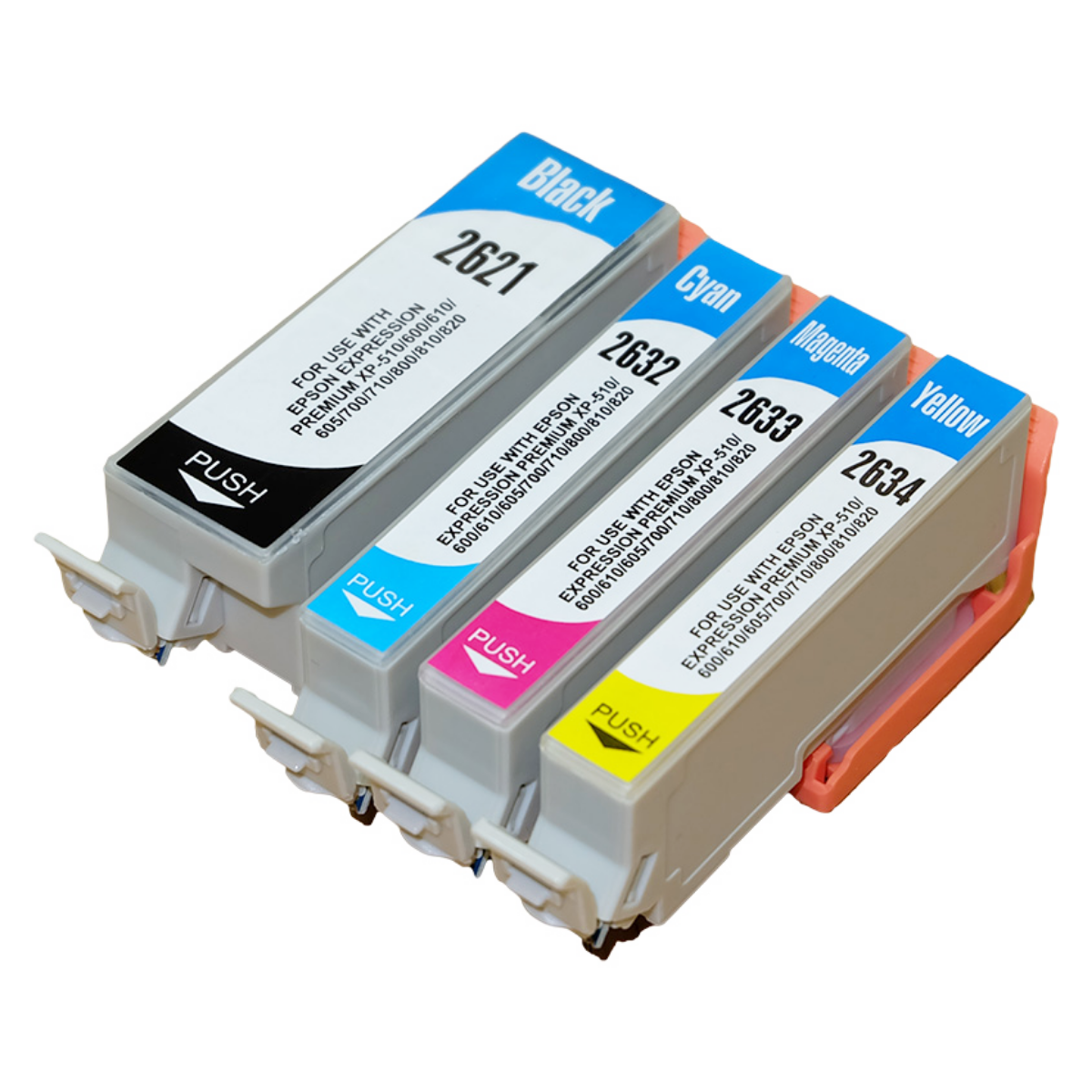 Compatible Epson 26XL High Capacity Multipack (4 Pack) Ink Cartridges