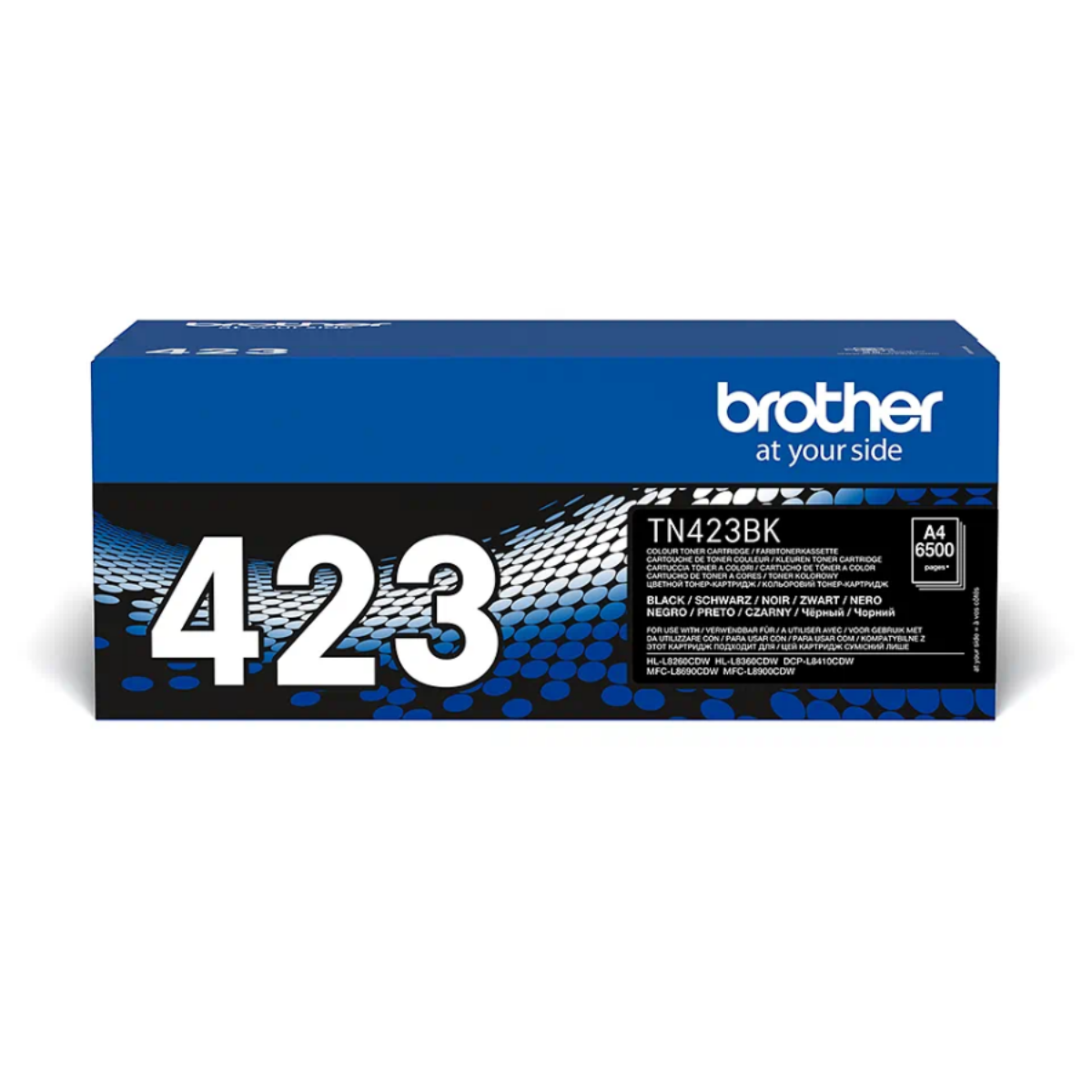 Brother Black Toner Cartridge 6.5k pages - TN423BK