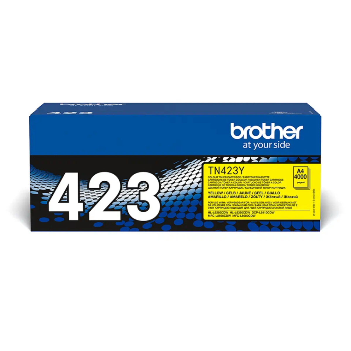 Brother Yellow Toner Cartridge 4k pages - TN423Y