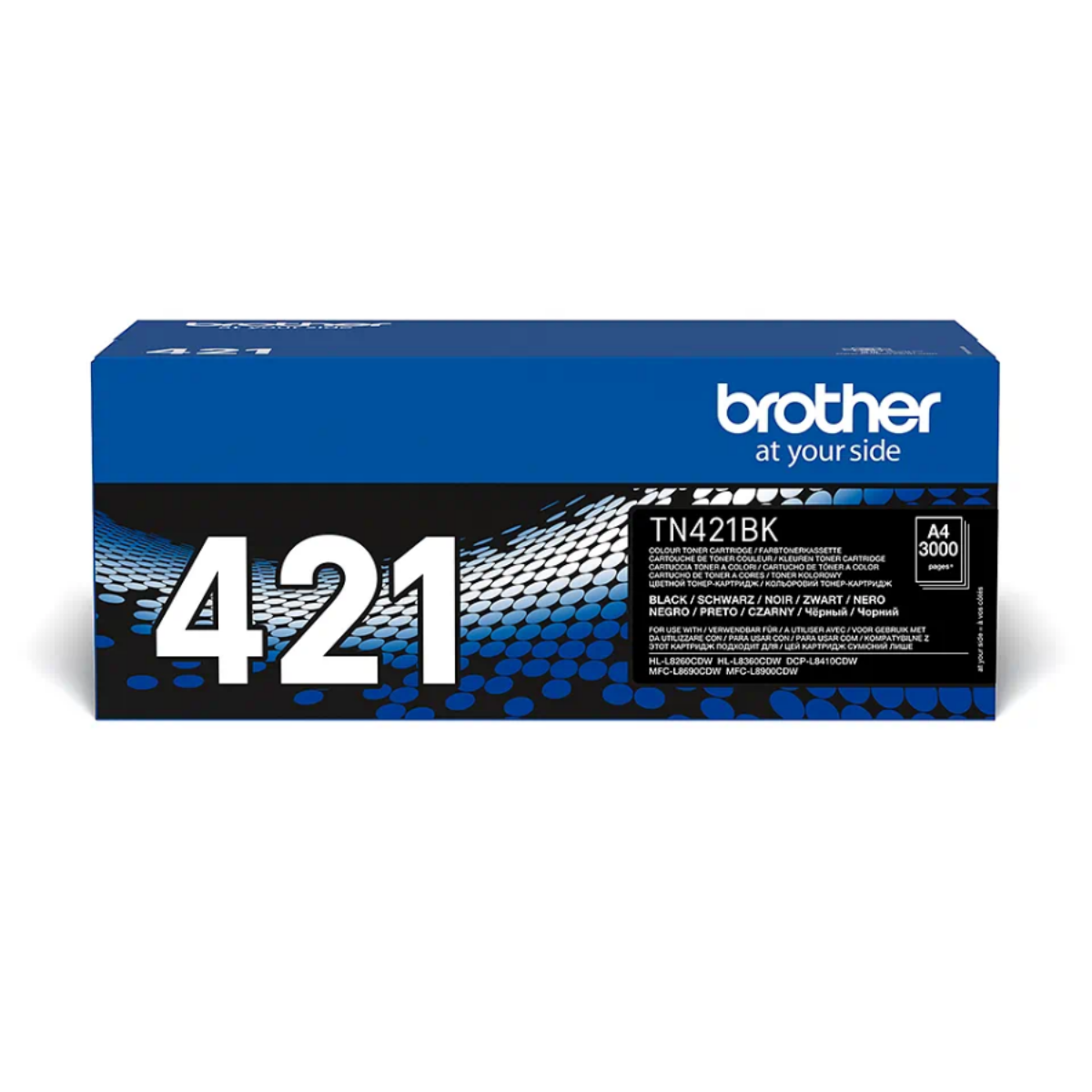 Brother Black Toner Cartridge 3k pages - TN421BK