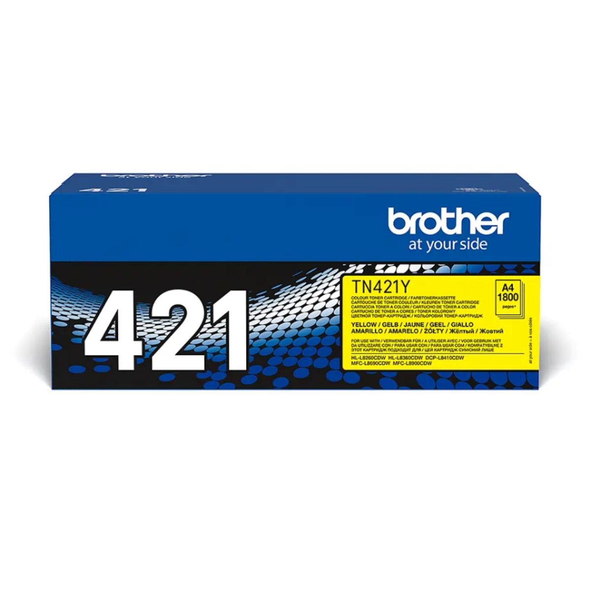 Brother Yellow Toner Cartridge 1.8k pages - TN421Y