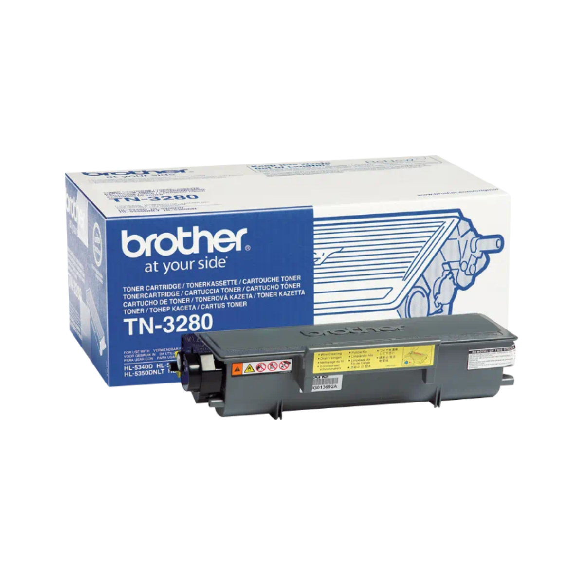 Brother Black Toner Cartridge 8k pages - TN3280