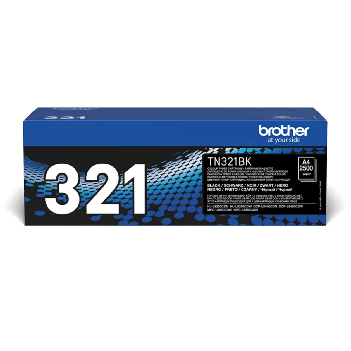 Brother Black Toner Cartridge 2.5k pages - TN321BK